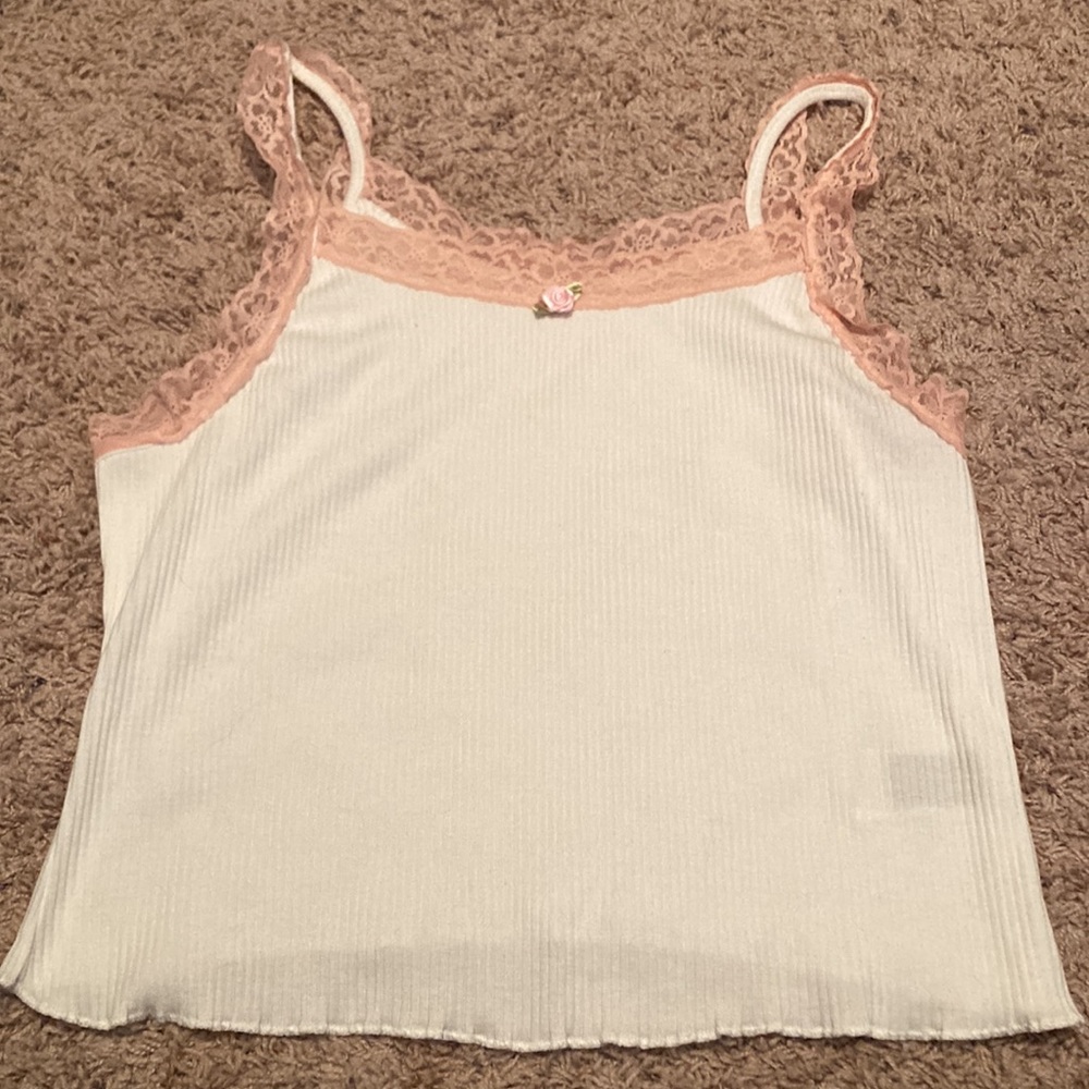 Woman’s White Tank